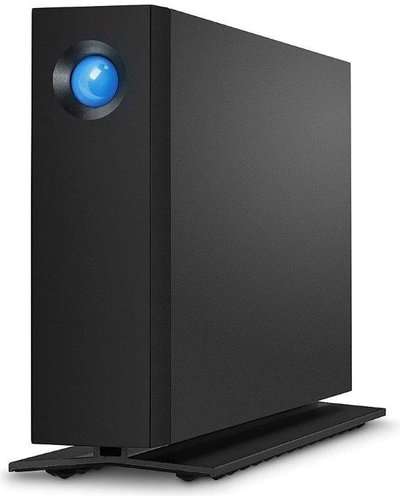 LaCie d2 Professional 10TB USB-C External Hard Drive (Black)