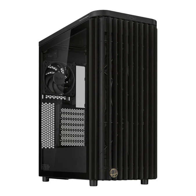 ASUS ProArt PA401 Wood Edition ATX Tower Case with Tempered Glass Panel