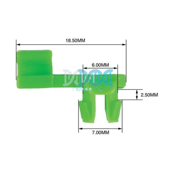 Panel Clip Right Hand(Rod)3.6mm(10)