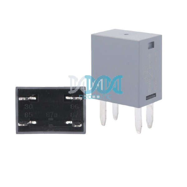 Universal Mini Rectangular Relay - 12 Volt 4 Pin