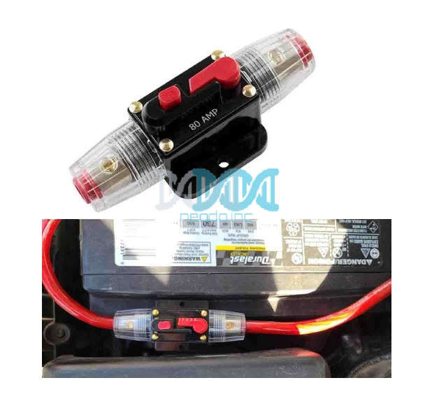 Fuse Breaker 80Amp 4-8 Gauge