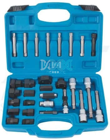 Alternator Freewheel Polyeurathane Pulley Removal 30 Piece