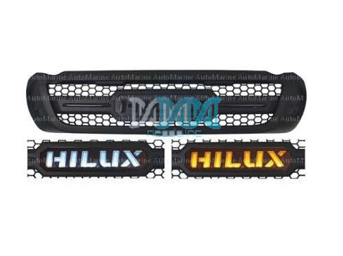 Grille Toyota Hi-Lux Led 2015-2017 Black