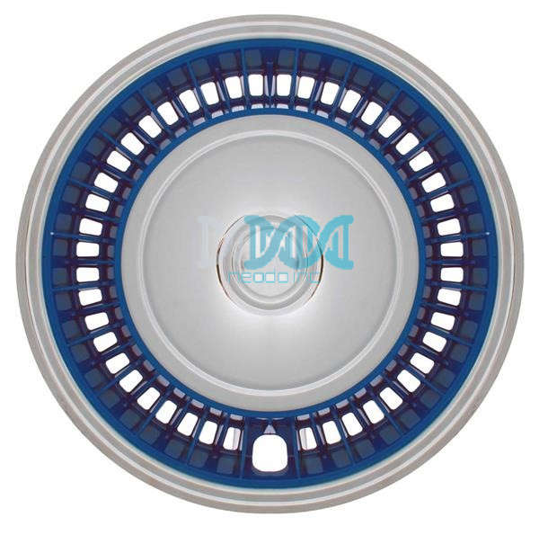 Wheel Cover 15Chrome/Blue With Badge