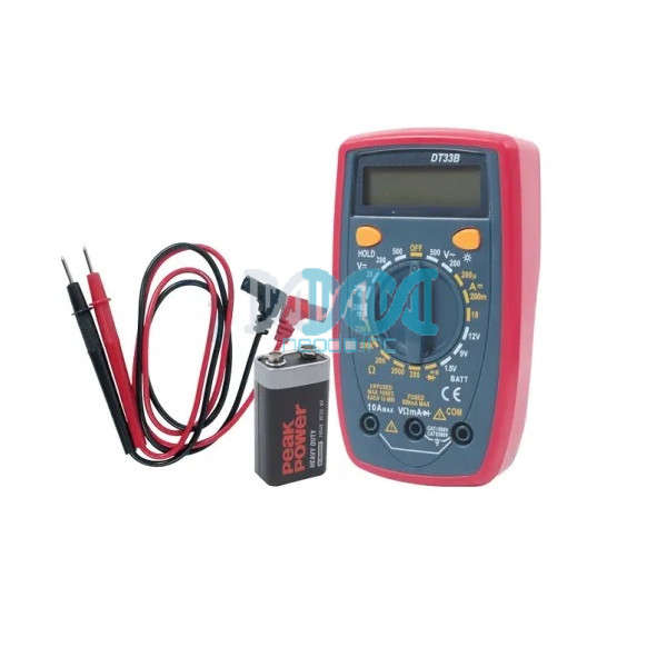 Digital Multimeter Voltmeter Ammeter Ohmmeter DC10V~1000V 10A AC 750V Current Tester Test LCD Dis...