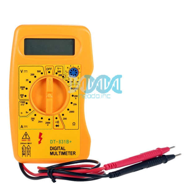 Multimeter With Test Leads 126X70