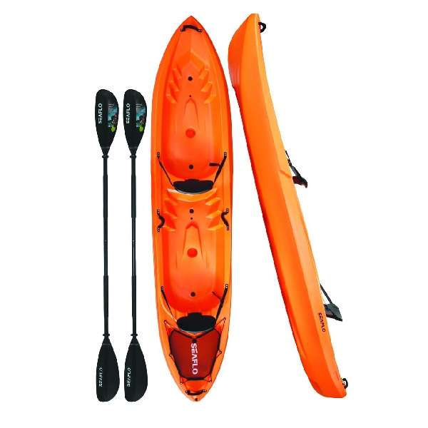 Seaflo Tandem Kayak - Includes Oars