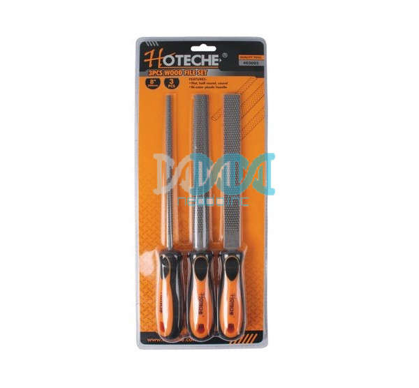 Wood Rasp 200mm 3 Piece