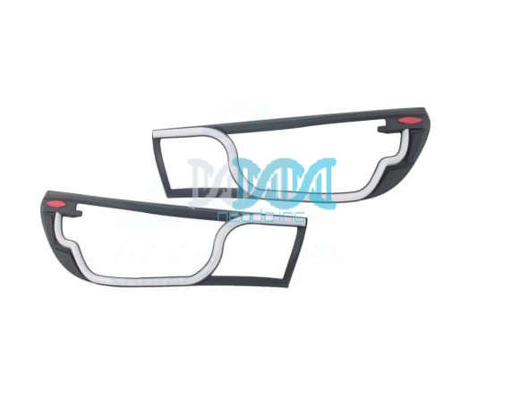 Led Head Lamp Cover Set Toyota Hilux 2016-