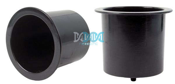 Plastic Cup Holder 74mm Black