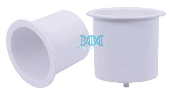 Plastic Cup Holder 74mm White