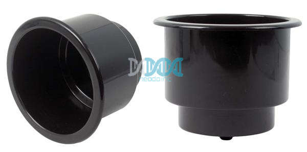 Plastic Cup Holder Large 90mm Black