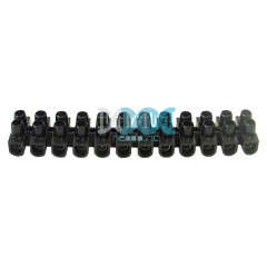 Terminal Block Black 6Amp