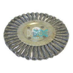 Wheel Brush Knotted 200mm M14X2