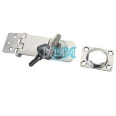 Lock Hasp With Key Ss 76X25mm