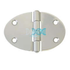 Round Hinge 84X56mm 316 Stanless Steel