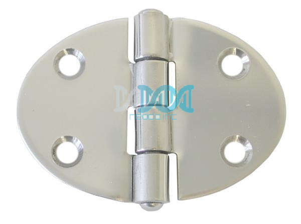 Round Hinge 67X48mm 316 Stanless Steel