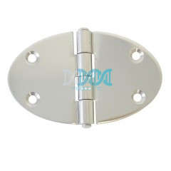 Round Hinge 90X56mm 316 Stanless Steel