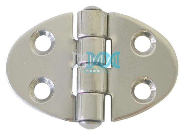 Round Hinge 51X35mm 316 Stanless Steel