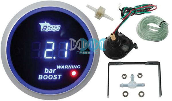 2 Digital Boost Gauge Bar With Sender