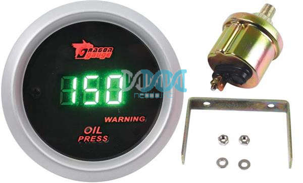 2 Digital Oil Pressure Gauge