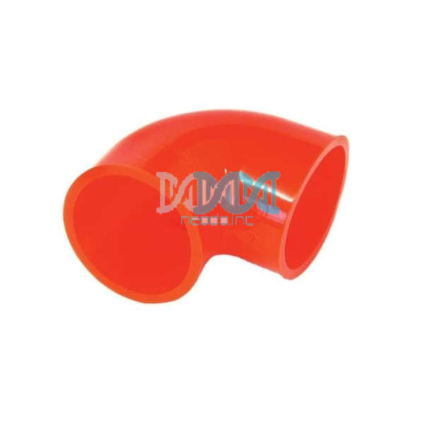 Rubber Joining Sleeve - 90 Degree - Red -76mm