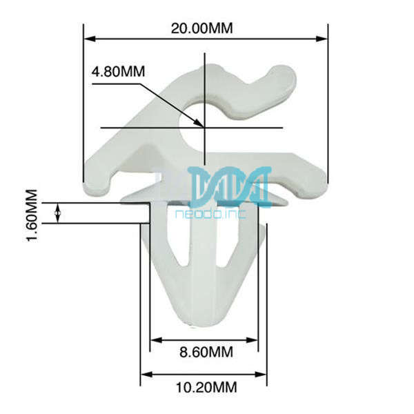 Panel Clips Bonnet Catch (50)