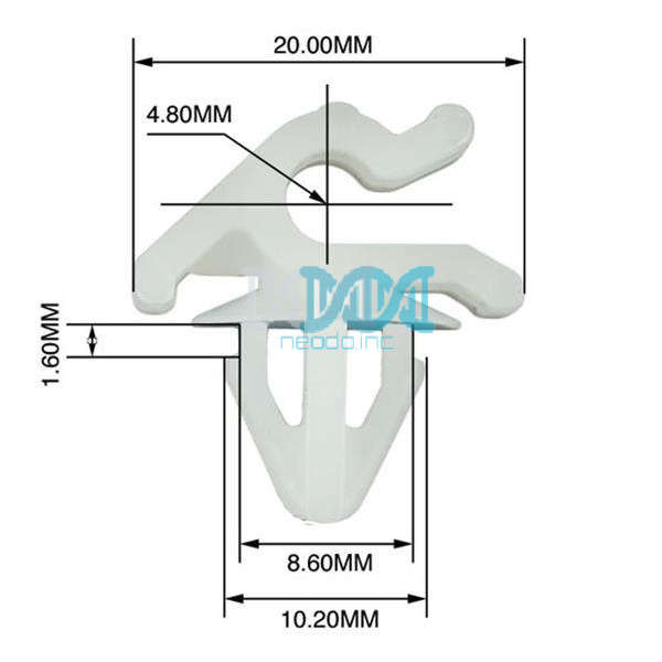 Panel Clips Bonnet Catch(10)