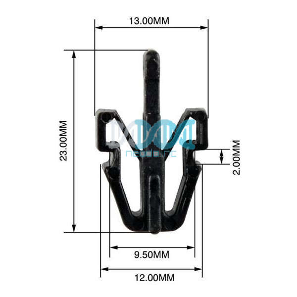 Panel Clips Grille (10)