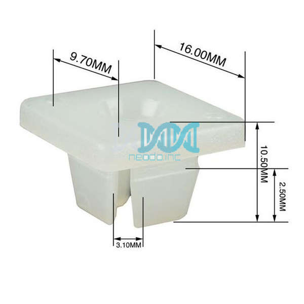 Panel Clips Screw Saddles 10mm(10)