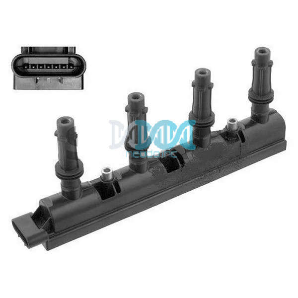 Ignition Coil Electronic Opel 7P Corsa D