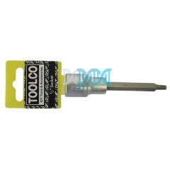 Torx Bit T25 Long 1/2 Inch Drive  Chrome Vanadium