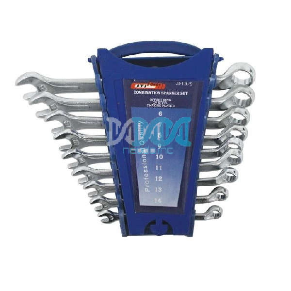 Chrome Vanadium Offset Sp/Set 6-14mm 9 Piece