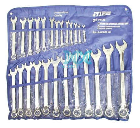 Chrome Vanadium Offset Sp/Set 6-32 25 Piece