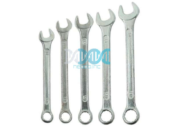 Spanner Set 5 Piece Carbon Steel Blister