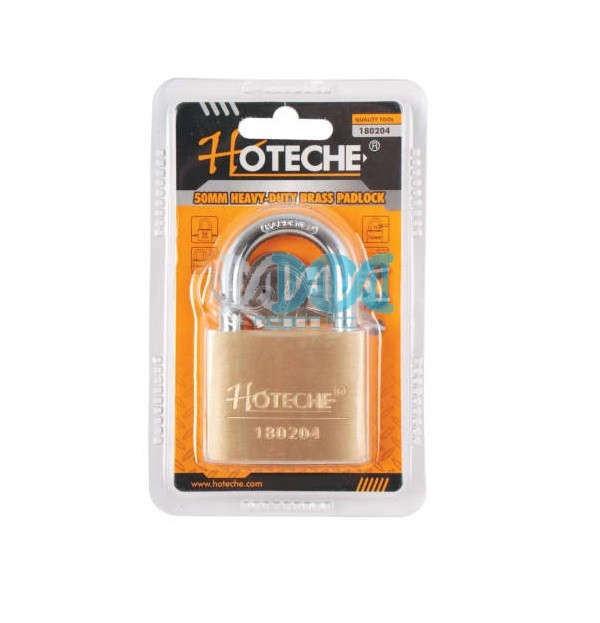 Hoteche Brass Padlocks 50mm With 3 Keys 277G