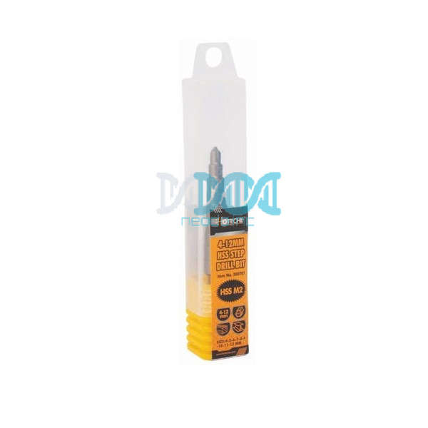 Hoteche 4-12mm 9 Step Hss Drill Bit