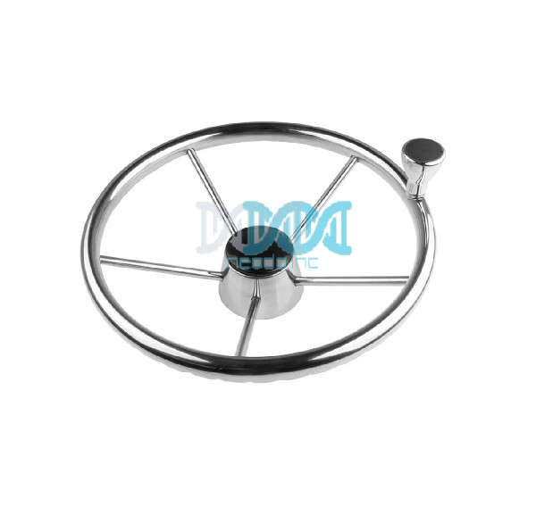 Steering Wheel 13 With Knob 316 Stanless Steel