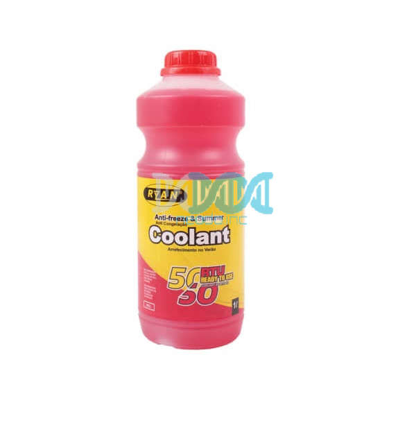 Ryan Anti-Freeze And Summer Coolant - Rtu - Red - 1 Litre