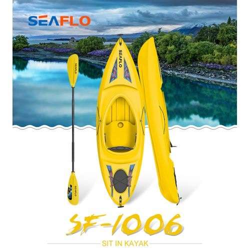 Seaflo Kayak Sit-In Adult 100Kg  -Oars Included