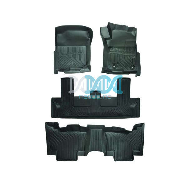 Heavy Duty 4 Piece Moulded Car Mat Set for Land Cruiser from 2009 to 2020