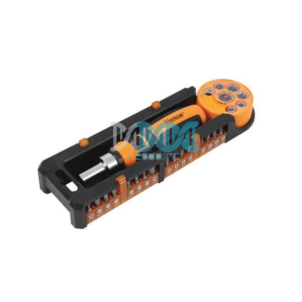 Hoteche 39 Piece Bit Set With Ratchet Screwdriver