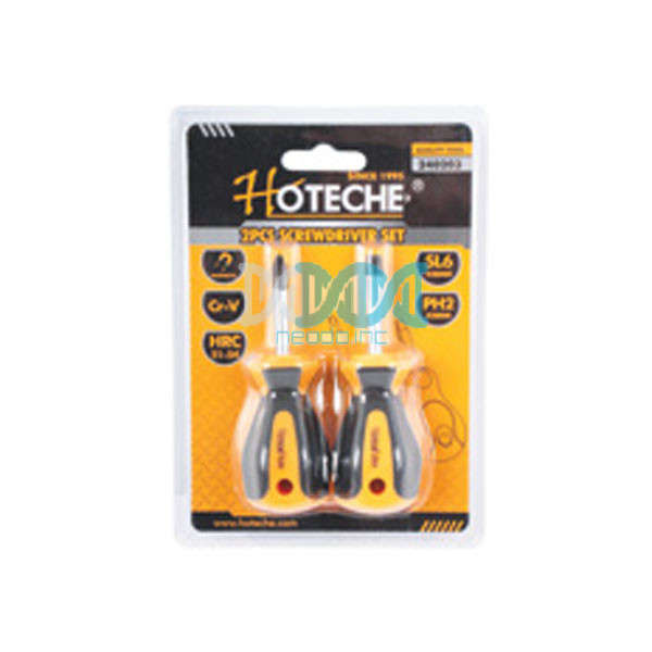 2 Piece Screwdriver Flat 6X38mm/Ph2 X38mm