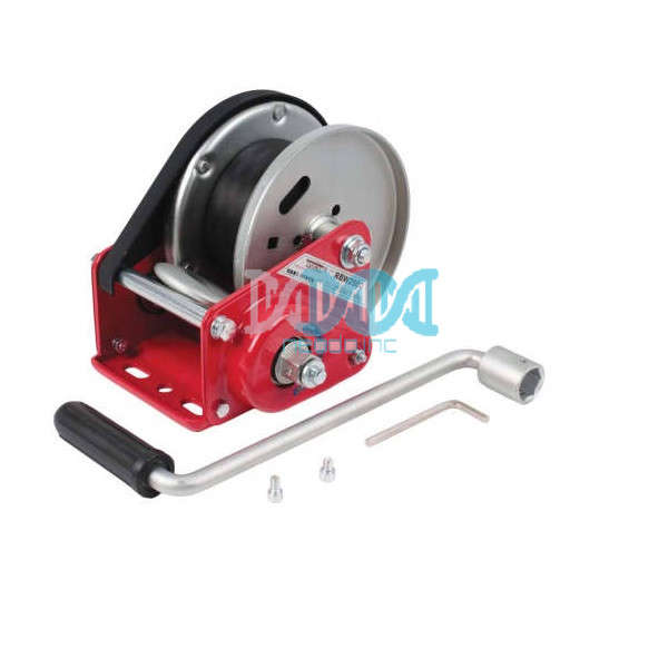 2500Lb Hand Winch With  Brake And Belt