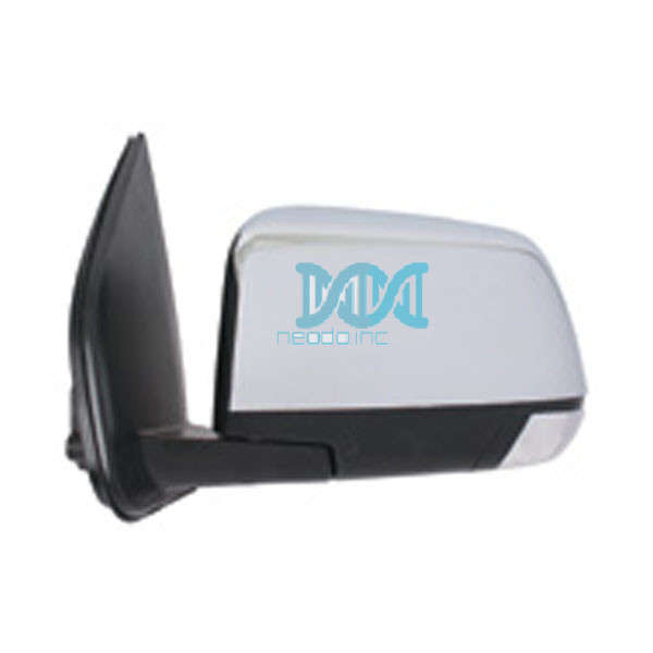 Chrome/Black Mirror For Dmax Left Hand 2013-2016 Electrical With Led Indcator