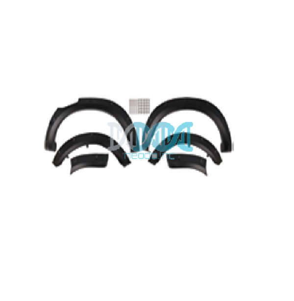 Black Fender Flares 6 Inch For Dmax 2020