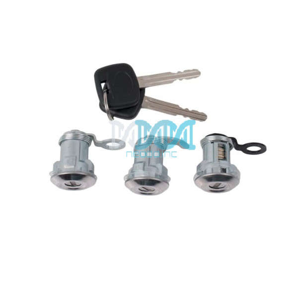 Door Lock Set 3 Pieces Etois With Tank Barrel