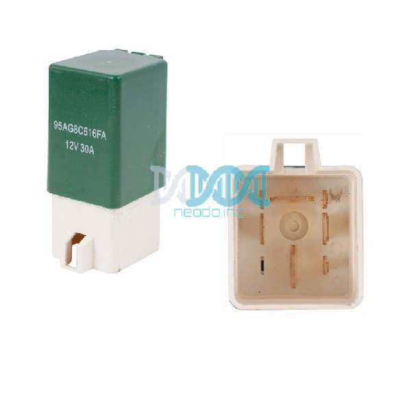 Replacement 12 Volt 7Pin 30 Amp Fan Relay Compatible With Ford Vehicles