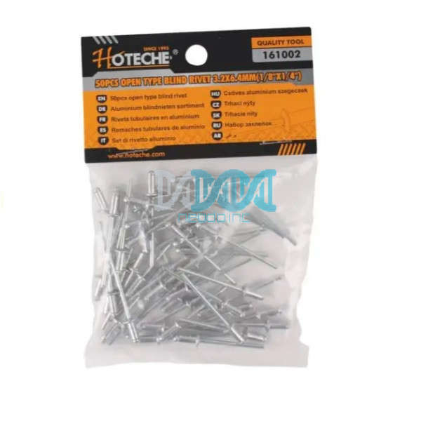 Pop Rivets - 3.2mm x 6.4mm (50 Pieces)