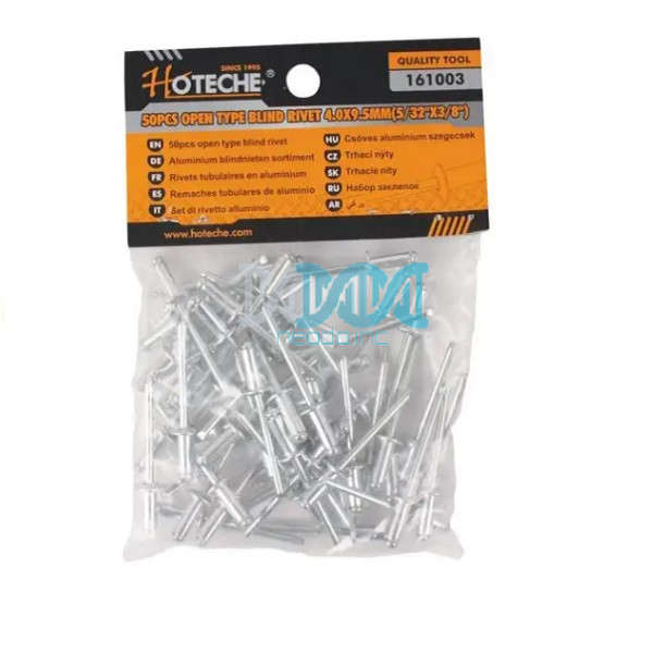 Pop Rivets - 4.0mm x 9.5mm (50 Pieces)